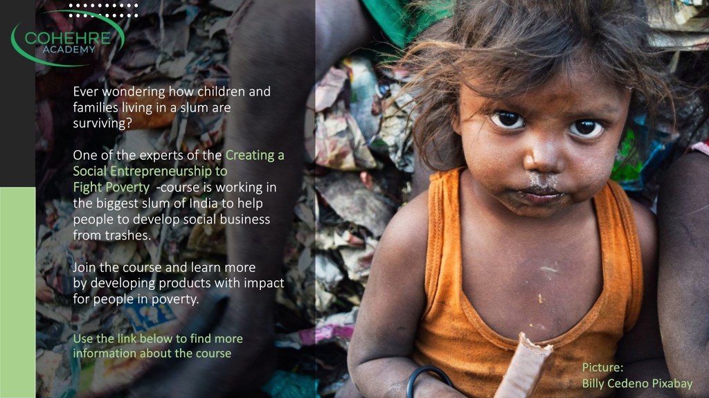 Cohehre Creating A Social Entrepreneurship To Fight Poverty